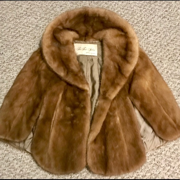 Vintage 1960’s Mink Fur Cape/Stole - Picture 1 of 4